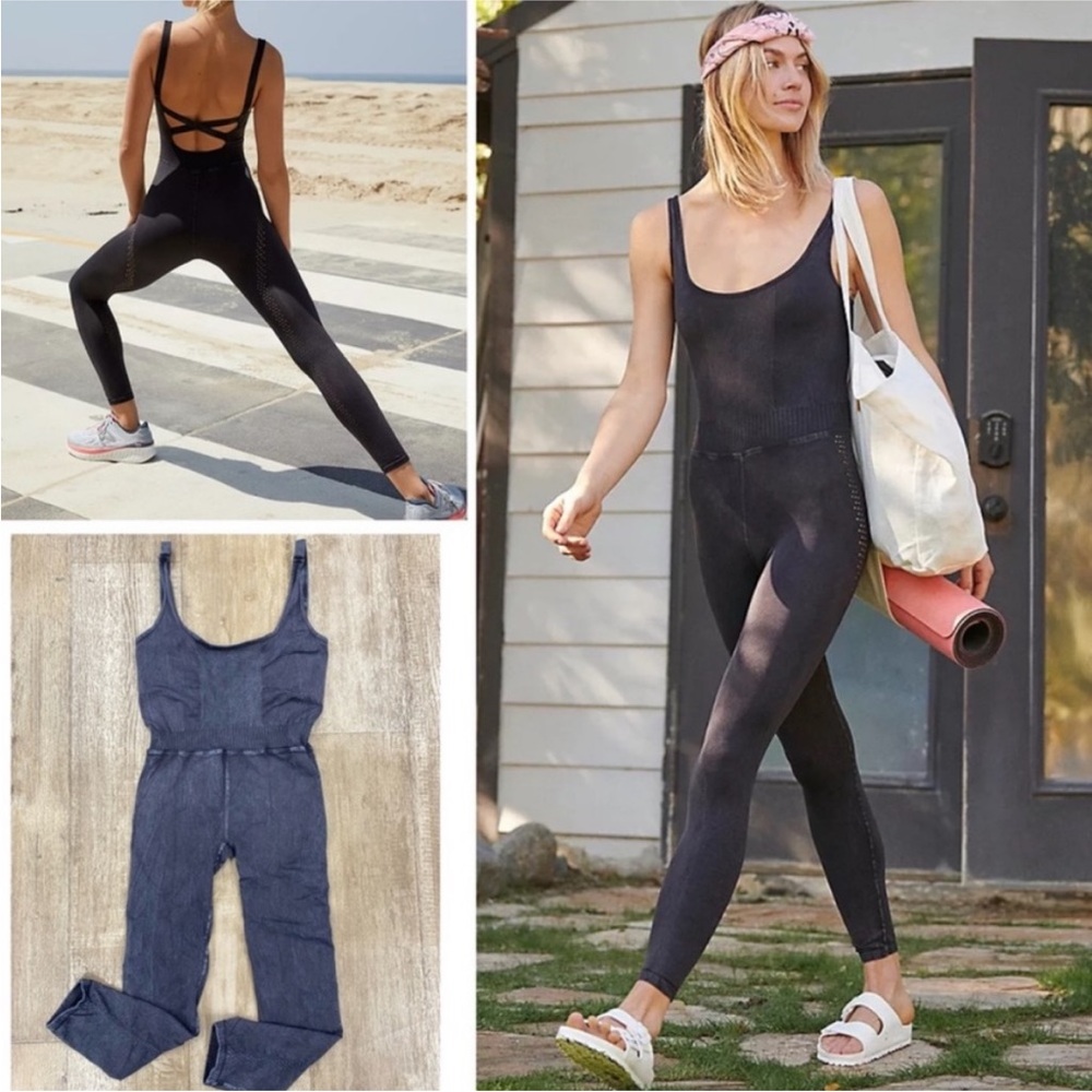 NWOT Free People Good Karma Onesie Jumpsuit